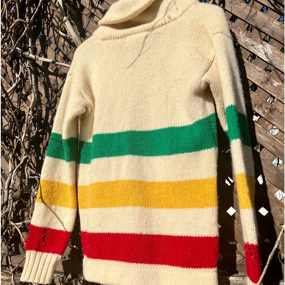 Rare Vintage Polo Ralph Lauren Hudson Bay Knit Sweater - Picture 10 of 14